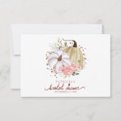 Brautparty-Ratgeber für Blumenkürbis (Rückseite)