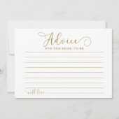 Brautparty-Ratgeber für Blumenkürbis Einladung (Vorderseite)