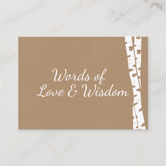 Brautparty-Ratgeber Hinweiskarte (Vorderseite)