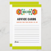 Brautparty Ratgeber Karten Spiele Fiesta Karten (Vorne/Hinten)