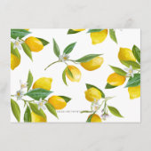 Brautparty-Ratgeber und -Wünsche Hinweiskarte (Rückseite)