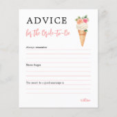 Brautparty-Ratschläge für die Braut (Vorderseite)