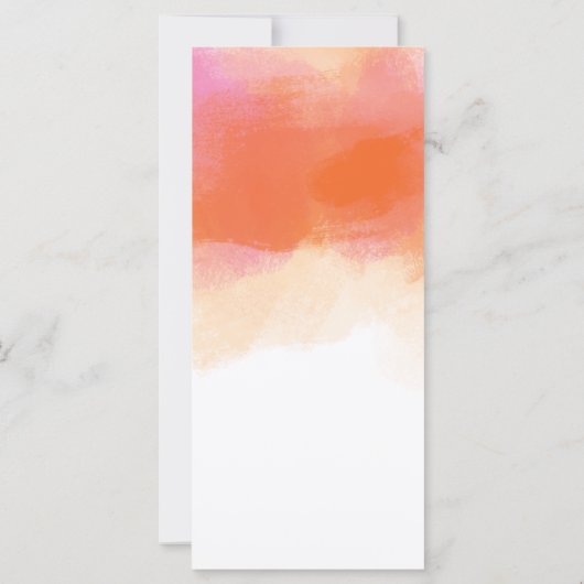 Brautparty Ratschläge Rosa Korallenwasser rot (Rückseite)