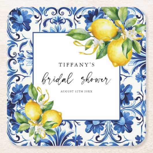 Brautparty Rechteckiger Pappuntersetzer (Vorderseite)