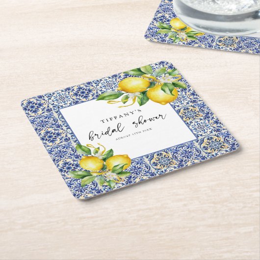 Brautparty Rechteckiger Pappuntersetzer (angewinkelt)