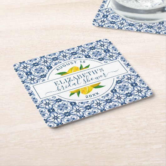 Brautparty Rechteckiger Pappuntersetzer (angewinkelt)