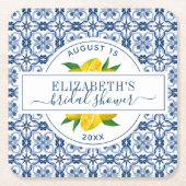 Brautparty Rechteckiger Pappuntersetzer (Vorderseite)