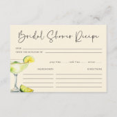 Brautparty Recipe Begleitkarte (Vorderseite)