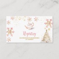 Brautparty-Registrierung für Baby 'Brewing Pink Wi