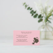 Brautparty-Registrierungskarte Begleitkarte (Stehend Vorderseite)
