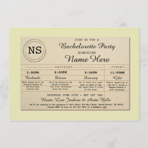 Brautparty ReiseBachelorette Bibliotheks-Buch Einladung