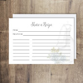 Brautparty Rezept Anfrage Blumenbraun Begleitkarte