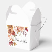 BRAUTPARTY ROMANTISCHE HERBSTFARBEN GESCHENKSCHACHTEL (Geöffnet)