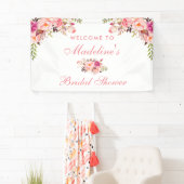 Brautparty Rosa Blush Banner (Insitu)
