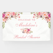 Brautparty Rosa Blush Banner (Horizontal)