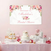 Brautparty Rosa Blush Banner
