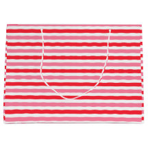 Brautparty Rosa Streifen