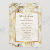 Brautparty Rose Einladung (Vorne/Hinten)