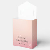 Brautparty Rose Gold Rosa Ballons vielen Dank Geschenkschachtel (Geöffnet)