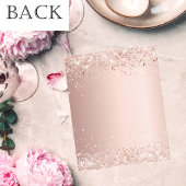 Brautparty Rose Goldkleid Einladung Flyer