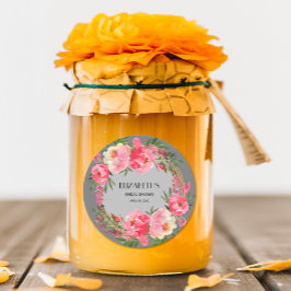 Brautparty Runder Aufkleber