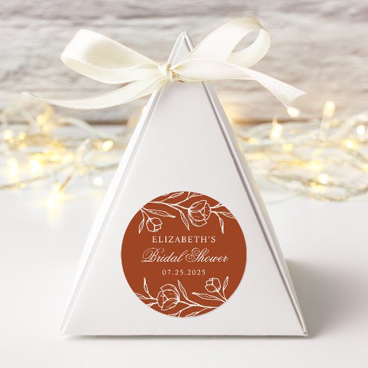 Brautparty Runder Aufkleber