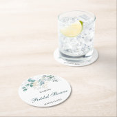 Brautparty-Rundpapier-Untersetzer Runder Pappuntersetzer (Vor Ort)