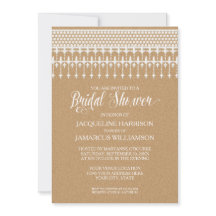 Brautparty Rustikale Vintage Spitzentechnologie