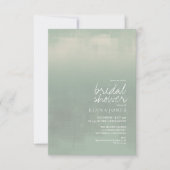 Brautparty-Sage-ID774 für Wasserfarben Einladung (Vorderseite)