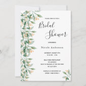 Brautparty Salbei Einladung (Vorderseite)