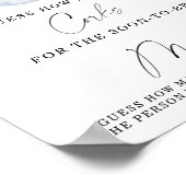 Brautparty schätzt, wie viele Corks Poster (Ecke)