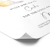 Brautparty schätzt wie viele Korken Poster (Ecke)