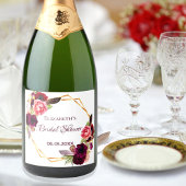 Brautparty Schaumweinetikett