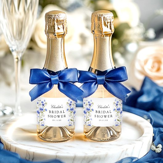 Brautparty Schaumweinetikett