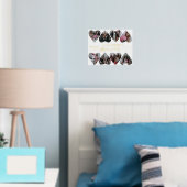 Brautparty Script, Liebe Wedding Keepake Geschenk Foliendrucke (In Situ (Schlafzimmer))