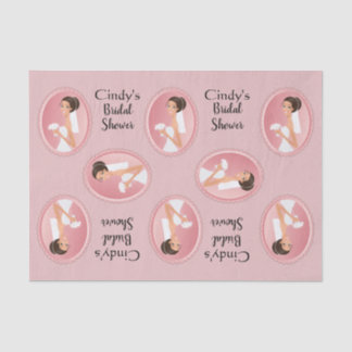 Brautparty Seidenpapier