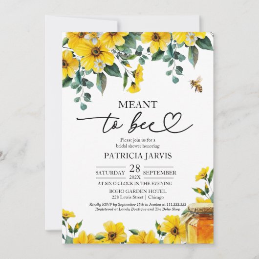 Brautparty sein einladung (Vorderseite)