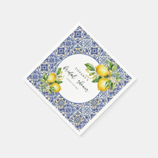 Brautparty Serviette (Ecke)