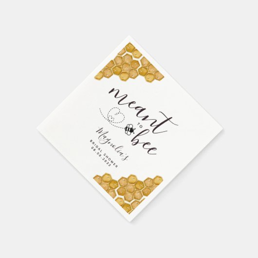 Brautparty Serviette (Ecke)