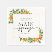 Brautparty Serviette (Vorderseite)