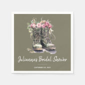 Brautparty Serviette (Vorderseite)