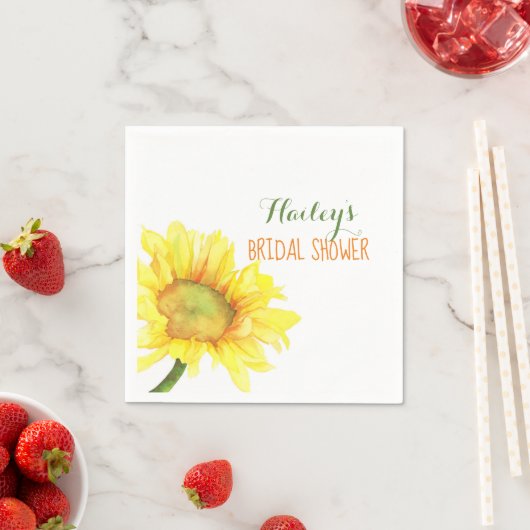 Brautparty Serviette (Beispiel)