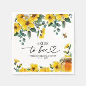 Brautparty Serviette (Vorderseite)