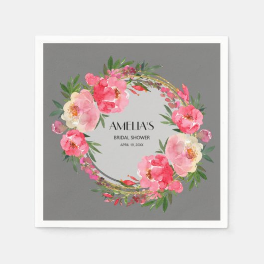 Brautparty Serviette (Vorderseite)