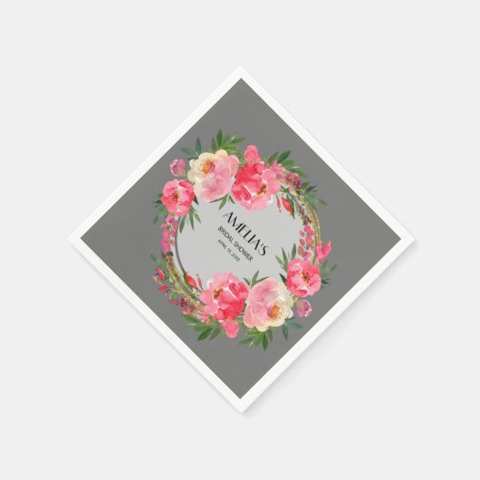 Brautparty Serviette (Ecke)