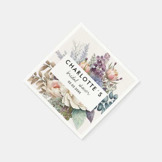 Brautparty Serviette (Ecke)