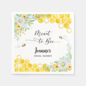 Brautparty Serviette (Vorderseite)