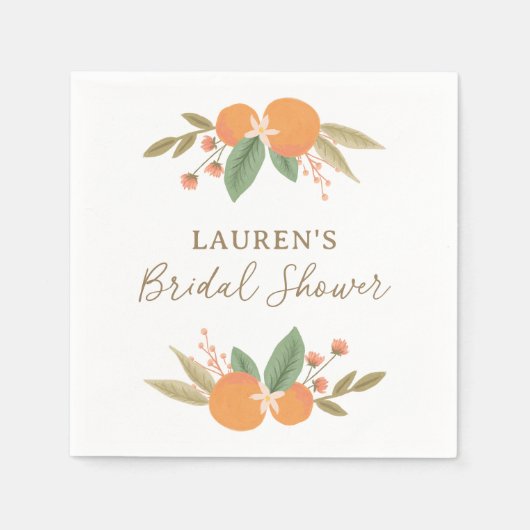 Brautparty Serviette (Vorderseite)