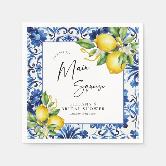 Brautparty Serviette (Vorderseite)