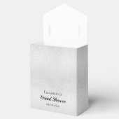 Brautparty Silbergoldballons danke Geschenkschachtel (Geöffnet)